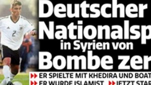 صحيفة تنشر قصة اللاعب الألمانى الذى تحول إلى مجاهد فى سوريا