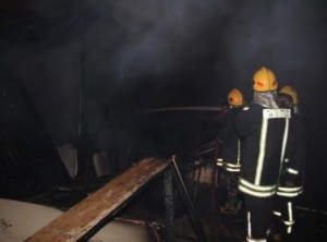 طفلان سوريان يموتان حرقاً