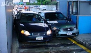 بالصور: أغرب حوادث السيارات