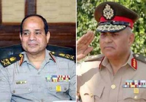 صدقي صبحي ينقلب على "السيسي".. و يطيح بالقيادات الموالية له داخل الجيش