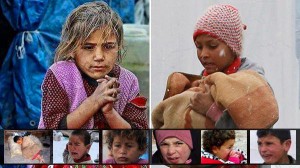 أطفال سوريا يجسدون الألم والموت بصور ترتجف برداً وخوفاً