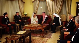 عقد قران الامير فيصل بن الحسين