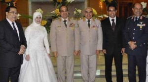 «السيسي» يحتفل بزفاف ابنته في أحد المساجد