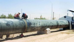 الناصر: بدء الضخ من مشروع الديسي بكامل طاقته