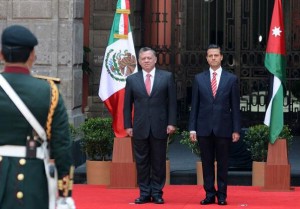 شاهد فيديو لحظة وصول الملك مكسيكو ستي