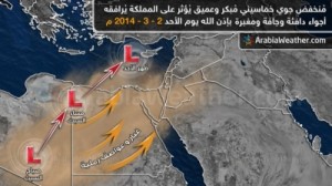 ارتفاع على درجات الحرارة الجمعة والسبت .. واجواء خماسينية بدءاً من فجر الاحد .. اقرأوا التفاصيل