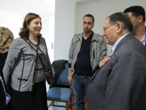 مستشفى الاستقلال يزور دارات سمير شما بمناسبة عيد الام.. شاهد الصور