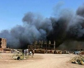 "عاشق" يحرق 900 منزل جنوب السودان بسبب فتاة