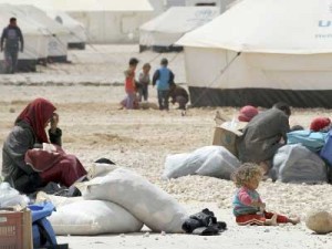 حصل في الحارة ‘الحمصية’ بمخيم الزعتري..!!