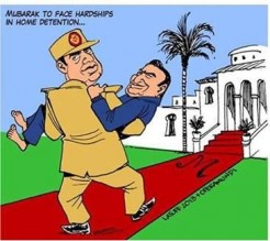 السيسي يزور مبارك في المستشفى..الحوار الذي دار بينهما