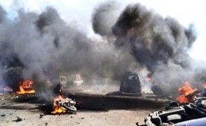 سوريا : 18 قتيلا بينهم 11 طفلا بتفجيرين بحماة