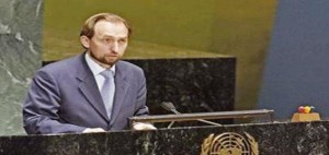 الأمم المتحدة تعين الأمير زيد بن رعد مفوضا عاما لحقوق الانسان