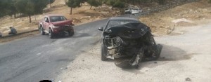 وفاة واصابتان في حادث سير مروع في جرش ...صورة