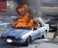 احتراق 3 سيارات في كراج مبنى سكني في تلاع العلي