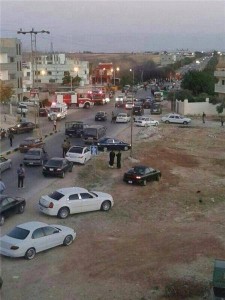 بـالـصور... تحطيم آليات البلديه على اثر اختفاء طالبة التوجيهي "حلا الدرابسه"