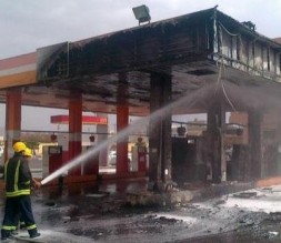 إصابتين بانفجار محطة وقود في الأغوار الجنوبية