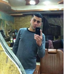 أخر صوره وما كتبه المغدور عدي قبل يوم من وفاته ...