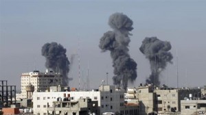 سقوط صاروخين اطلقا من قطاع غزة قرب مفاعل ديمونا النووي باسرائيل