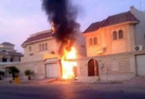 المفرق ...اعمال شغب وحرق منزل على خلفية مقتل شاب في " مغير السرحان "