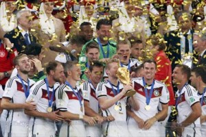 الألمان أبطال العالم