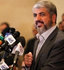 مشعل: التهدئة مقابل رفع الحصار