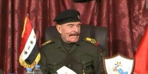 عزة الدوري يعلن الحرب على "داعش"...بـيـان