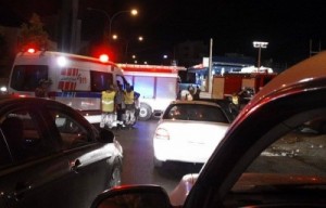 حريق في محطة المناصير للمحروقات