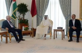 بالوثائق ...حوار من نار بين القيادات الفلسطينية في قطر .. وعباس لتميم: مشعل