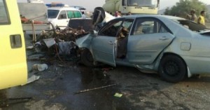 إصابة (7) أشخاص اثر حادثي تصادم في الزرقاء ،وعمان