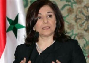 مستشارة الأسد: لا بد أن نكون جزءا من تحالف اميركا الدولي