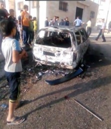 بالفيديو...4 اصابات وحرق سيارتين اثر مشاجرة عائلية في جرش