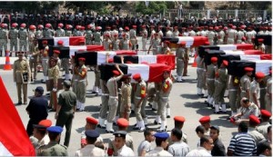 مصر تعلن الحداد.. لمقتل 26 جنديا و وجرح 29 في سيناء