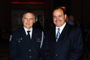 المجالي يتسلم جائزة مشتركة مع ضابط صهيوني ..!!!