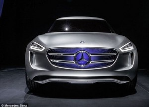 بالصور : مرسيدس تكشف سيارة المستقبل