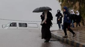 منخفض جوي عميق مصحوبا بأمطار غزيرة ابتداء من الجمعة