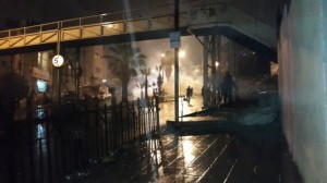 شغب واعتقالات في وادي السير ... صور