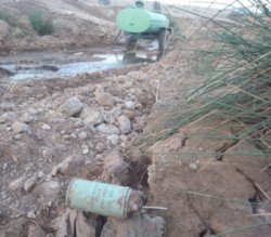 العثور على 6 "قذائف مدفعية" في المفرق