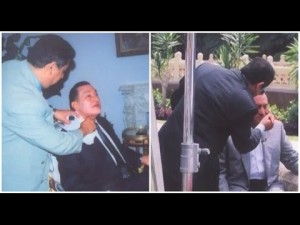 بالفيديو... صور نادرة لـ "مبارك" قبل "المكياج" وبعده