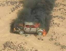 مصدر عسكري أردني ...تدمير سيارة حاولت اجتياز الحدود الاردنية السورية