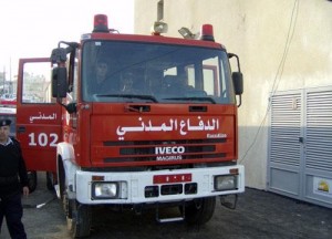 حريق في سكن طالبات "طلعة نيفين"..