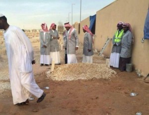 بالصور...جثمان الملك عبد الله بن عبد العزيز يوارى الثرى