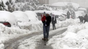 العاصفة الثلجية " فلحة " تضرب الاردن اول شباط