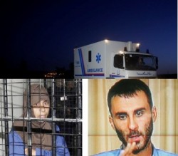 بالصور ...الإرهابيين الريشاوي والكربولي وصلا بزنزانة وخرجا بالإسعاف