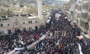 بالصور...الأردنيين جميعاً وبصوت واحد : الموت لـ داعش