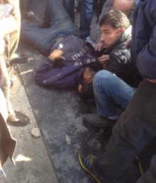 إنفجار اسطوانة اوكسجين وتسرب غاز أسود يثير الذعر في القويسمة