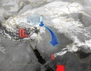 تفاصيل حالة الطقس...بدء انحسار العاصفة جنى السبت وارتفاع على درجات الحرارة الأحد والاثنين