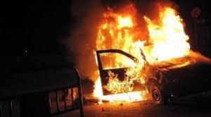 حارقي مركبات المحامي محمد عامر عواد وابنه في قبضة الاجهزة الامنية