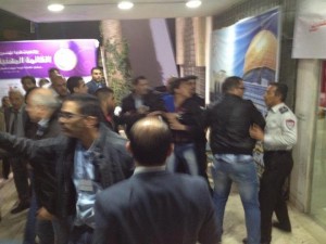 بالصور .. شغب بانتخابات الزراعيين والدرك يتدخل