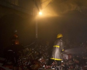 حريق كبير بفندق بالبحر الميت ..