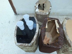 أسلوب جديد لتهريب المخدرات .. صور